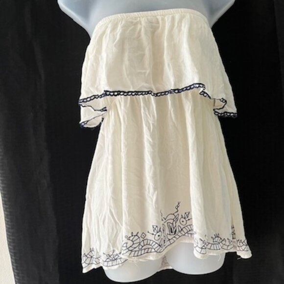 Sexy Strapless Top ~ 100% Rayon - Picture 1 of 6